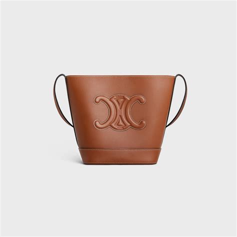 celine small bucket cuir triomphe|CUIR TRIOMPHE .